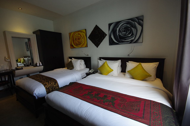 room at la rose boutique hotel and spa phnom penh