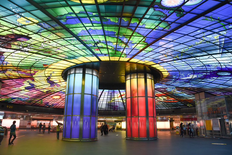 dome of light at formosa boulevard station