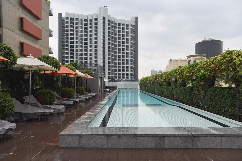 swimming pool of m social singapore