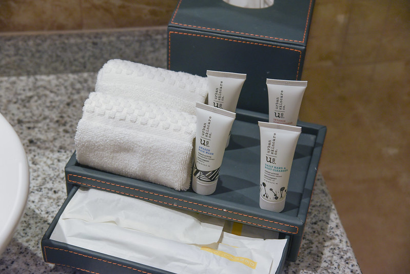 toiletries from urban skincare co. at amari johor bahru