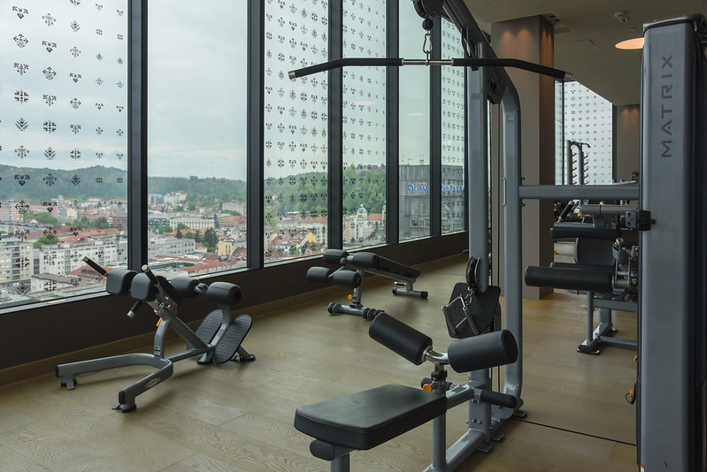 gym at intercontinental ljubljana