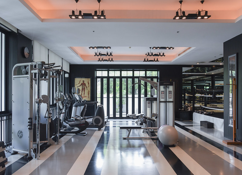 the siam hotel bangkok - gym