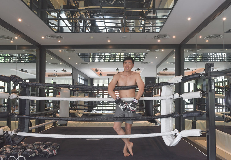 the siam hotel bangkok - boxing ring