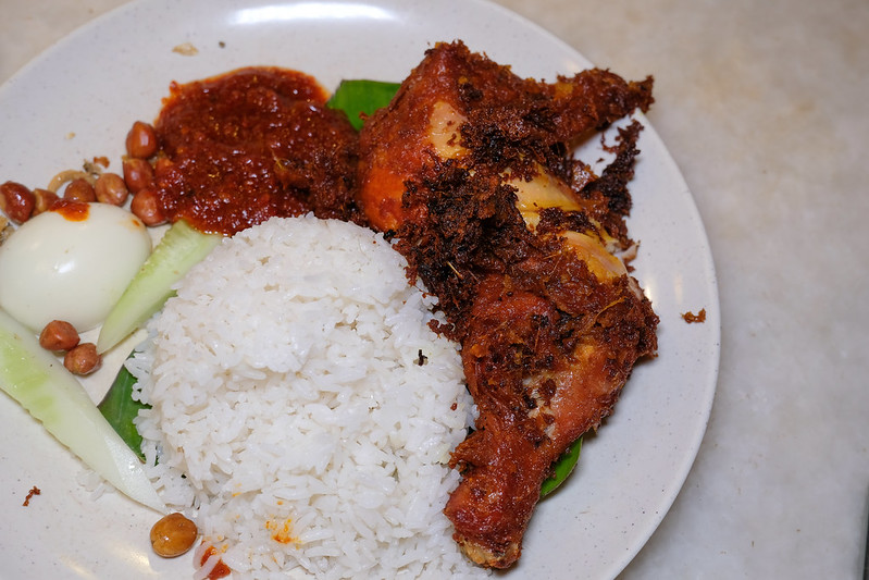 nasi lemak from village park