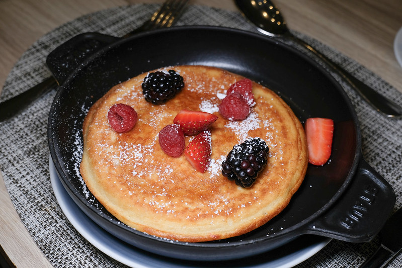 ricotta pancake - breakfast at four seasons singapore