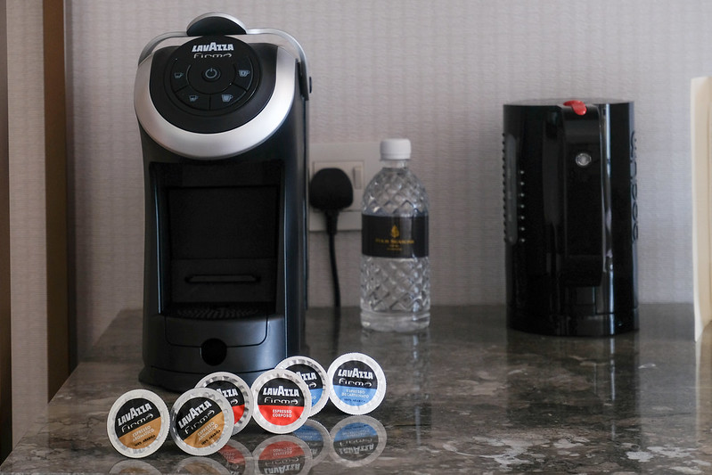 lavazza coffee machine at four seasons singapore