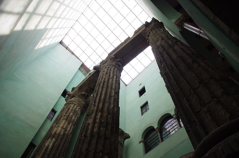 columns of the temple of augustus