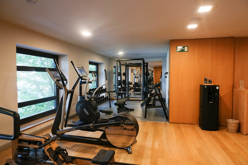 gym of gran hotel domine bilbao