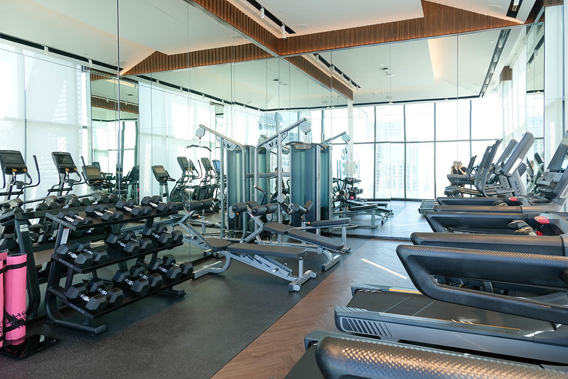 gym / fitness center at intercontinental bangkok sukhumvit