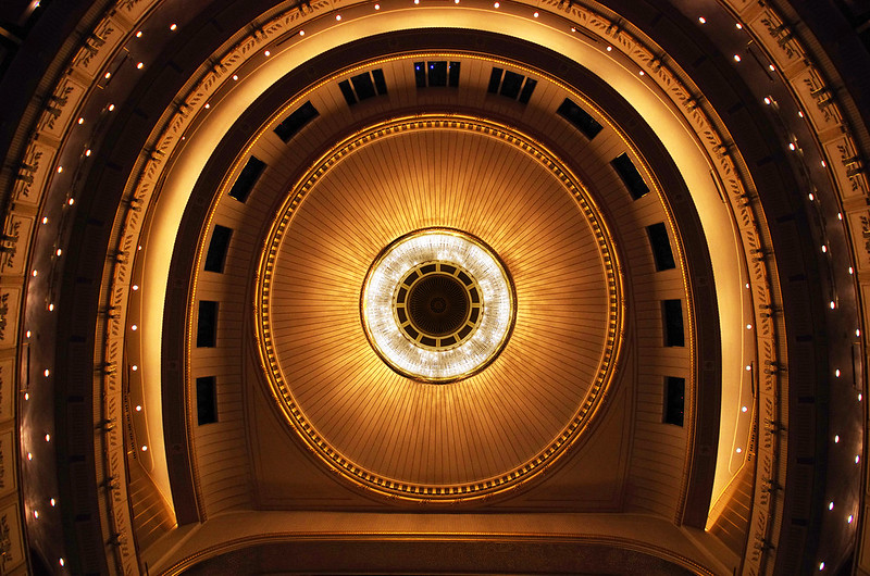 ceiling of vienna state opera