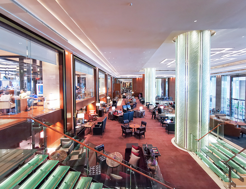 grand hyatt manila lobby